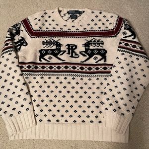 Men's Polo by Ralph Lauren holiday sweater - size XL